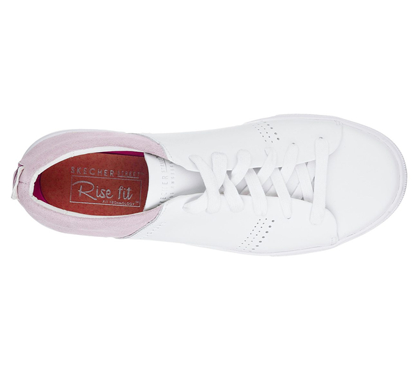 Skechers Women Moda - Clean Street White/Pink