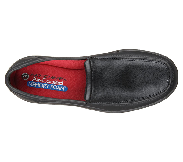 Skechers Men Work: Relaxed Fit Lorman Black
