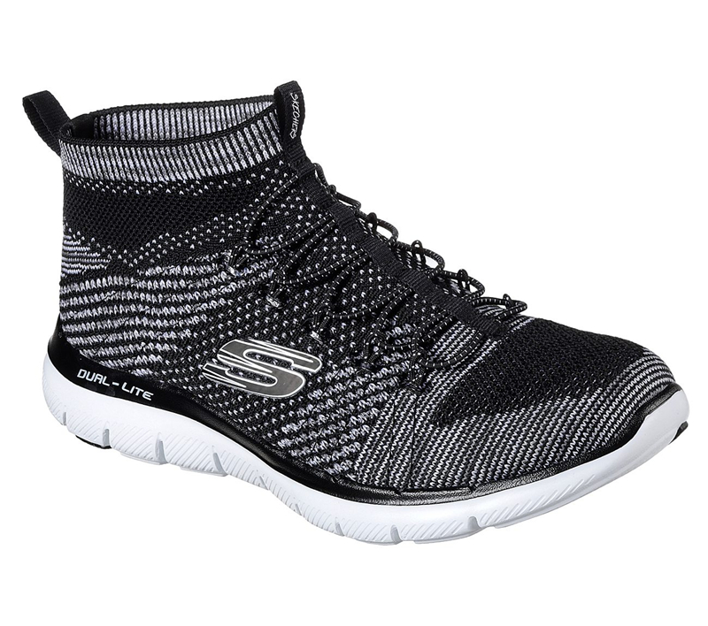 Skechers Women Flex Appeal 2.0 - Hourglass Black/White