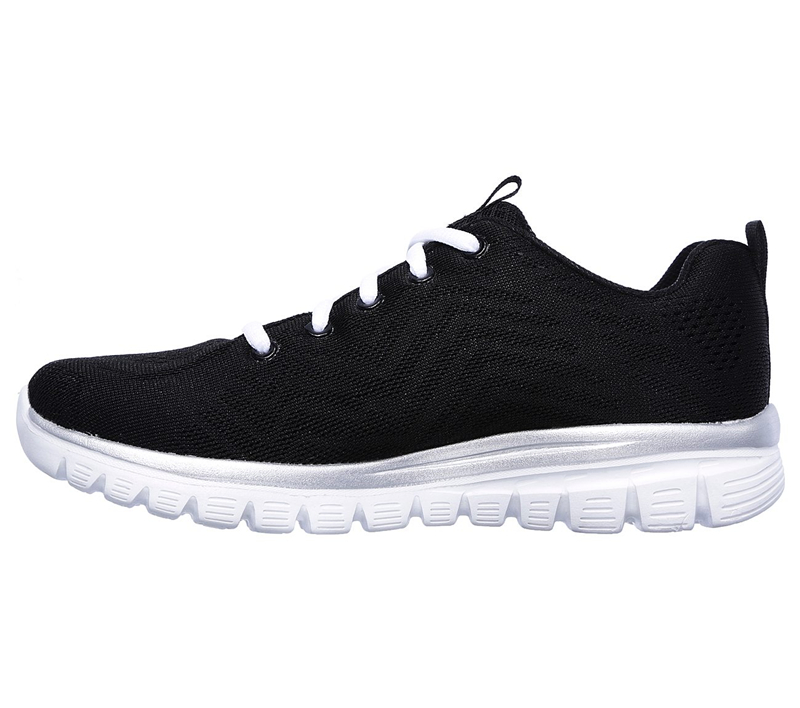 Skechers Women Graceful - Get Connected Black/White