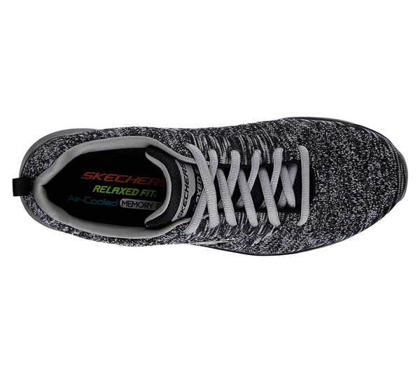 Skechers Men Relaxed Fit: Quantum Flex - Smyzer Gray/Black
