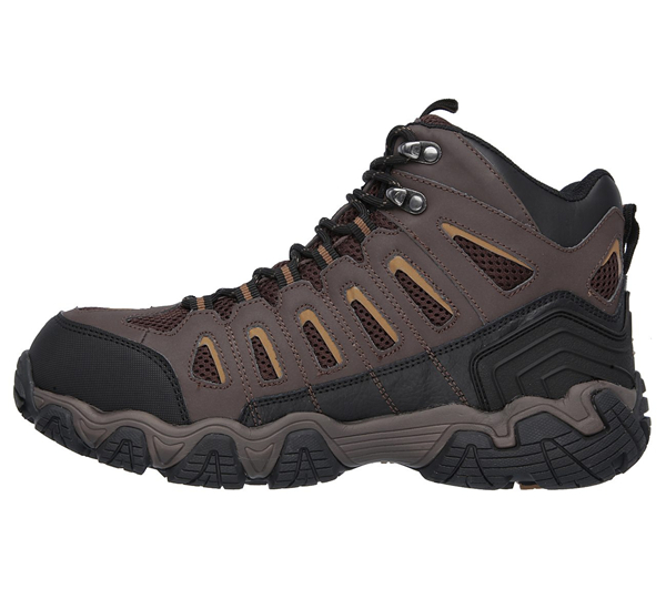 Skechers Men Work: Blais - Bixford Dark Brown