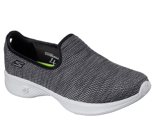 Skechers Women GOwalk 4 - Select Black/Gray