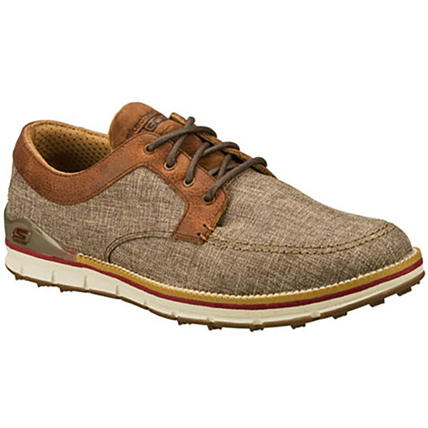 Skechers Men Extra Wide Fit (4E) Shoes - Eagle Brown/Multi