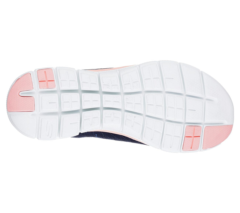 Skechers Women Flex Appeal 2.0 - Starry Night Navy/Pink