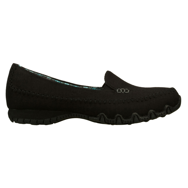 Skechers Women Relaxed Fit: Bikers - Cross Walk Black