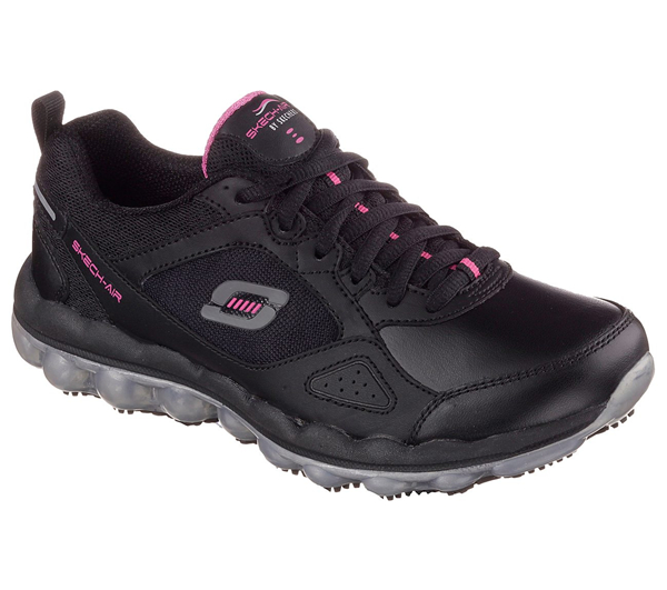Skechers Women Work: Relaxed Fit Skech-Air Black/Pink