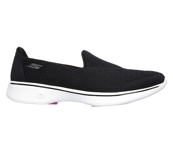 Skechers Women GOwalk 4 - Pursuit Black/White