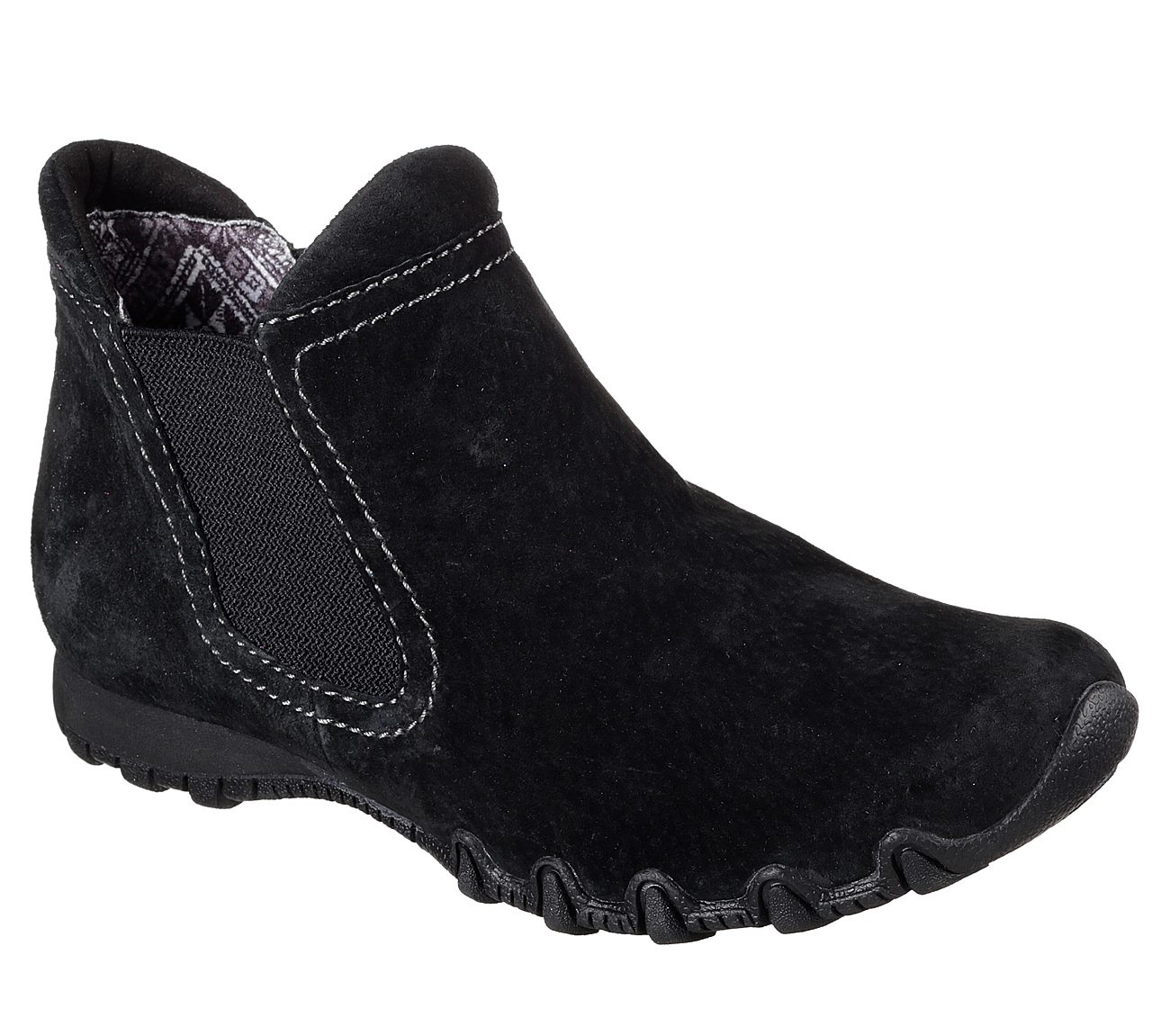 Skechers Women Relaxed Fit: Bikers - Londoner Black