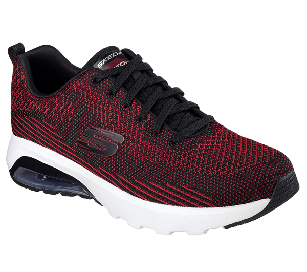 Skechers Men Skech-Air Varsity Black/Red