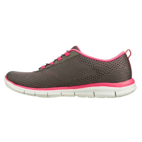 Skechers Women Glider - Game Maker Gray/Hot Pink