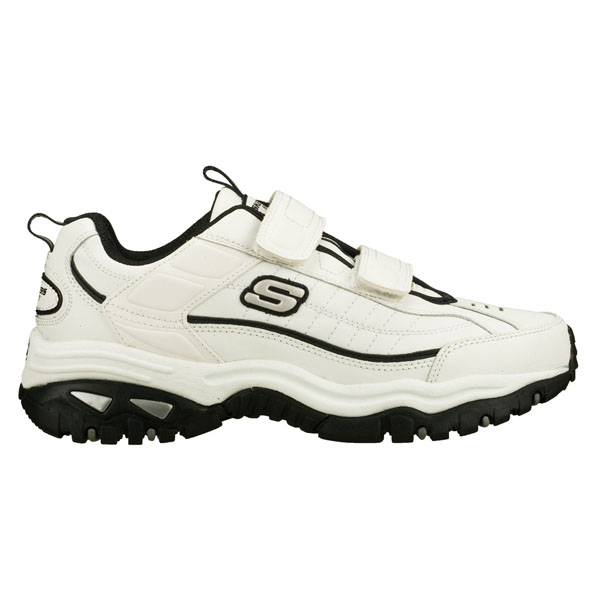 Skechers Men Wide Fit (2E) Shoes - Fixed up White/Navy