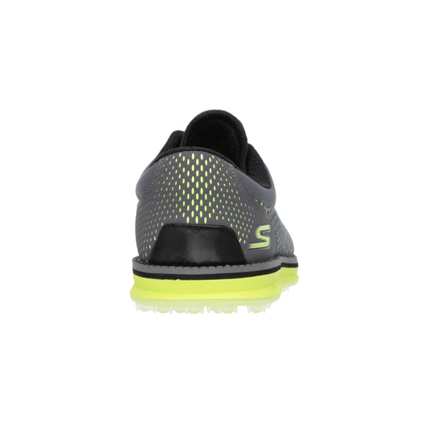 Skechers Men Extra Wide Fit (4E) Shoes - Charcoal/Lime
