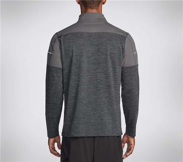 Skechers Men Adventure Quarter Zip Sweat Shirt Gray