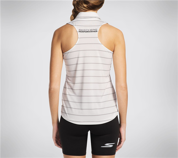 Skechers Women GO Golf Backswing Polo Shirt White