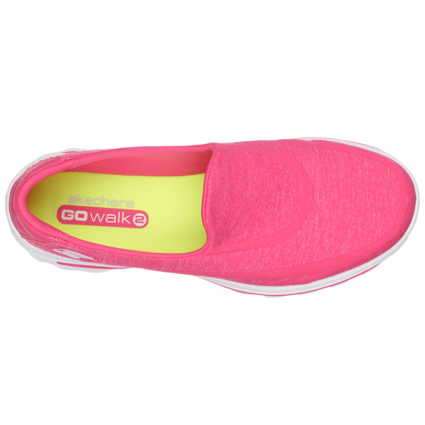 Skechers Women GOwalk 2 - Super Sock Pink