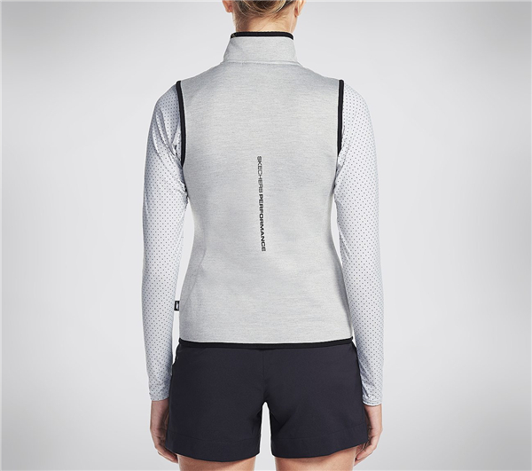 Skechers Women GO Golf Whistler Vest Gray