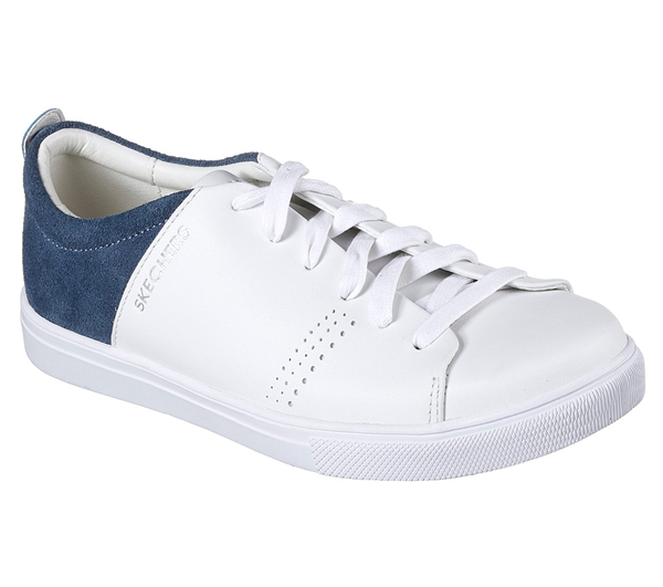 Skechers Women Moda - Clean Street White/Navy