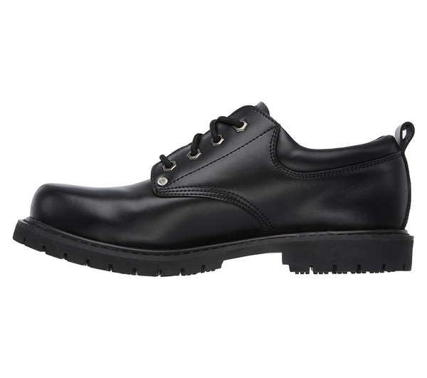 Skechers Men Work: Relaxed Fit - Cottonwood - Fribble Black
