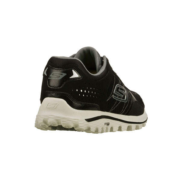 Skechers Men Extra Wide Fit (4E) Shoes - Lynx Black/Gray