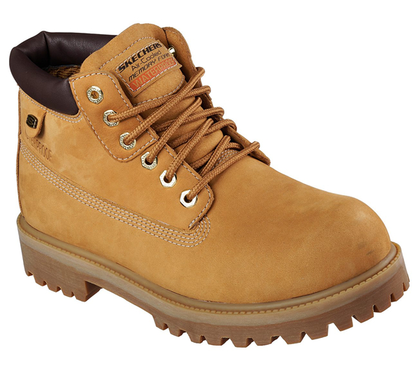 Skechers Men Boots: Verdict Wheat