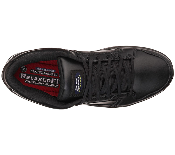 Skechers Men Work: Relaxed Fit Ossun Black