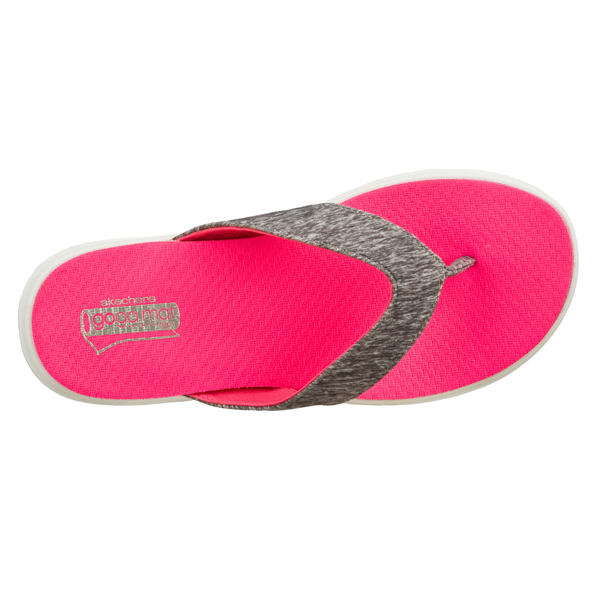 Skechers Women On The Go - Flow Gray/Hot Pink