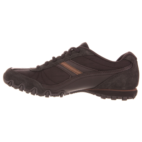 Skechers Women Relaxed Fit: Bikers - Abroad Chocolate