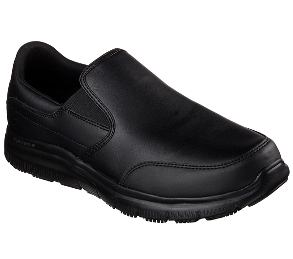 Skechers Men Work: Relaxed Fit Flex Advantage - Bronwood Black