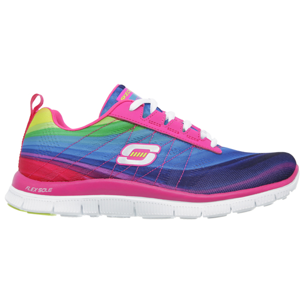 Skechers Women Flex Appeal - Pretty PLEASE Pink/Multi
