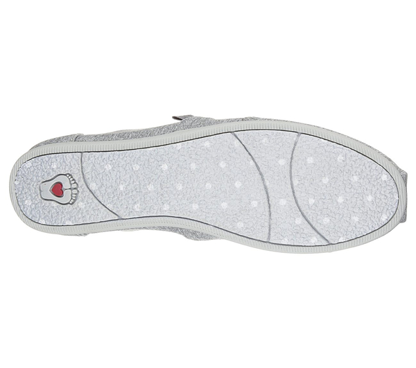 Skechers Women Bobs Plush - Express Yourself Gray