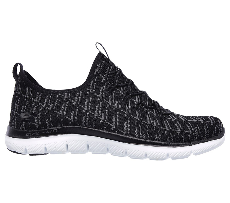 Skechers Women Flex Appeal 2.0 - Insights Black/Charcoal
