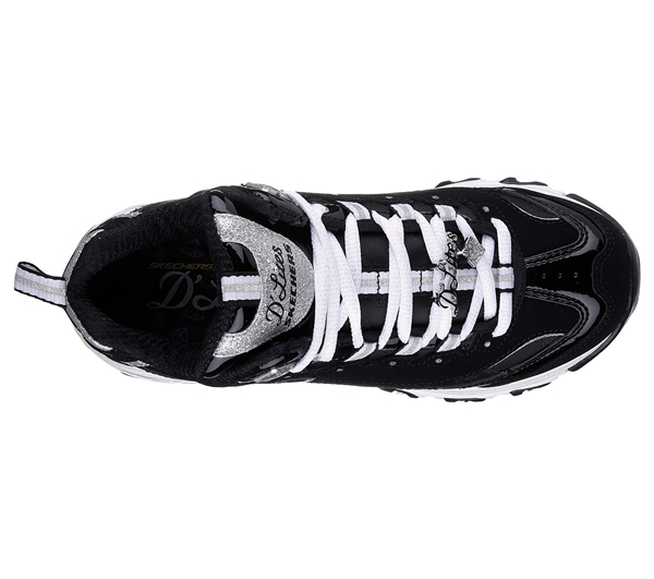 Skechers Women D'Lites - Style Revamp Black/White