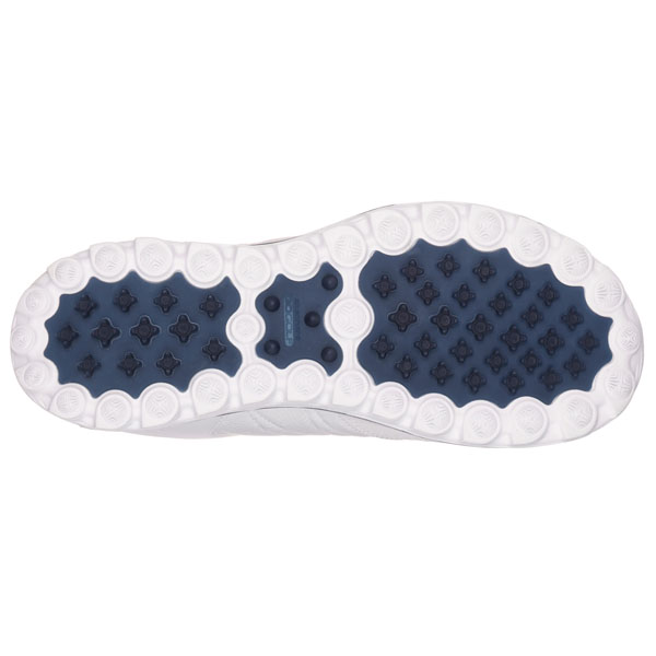 Skechers Men Extra Wide Fit (4E) Shoes - Lynx LT White/Navy