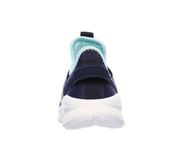 Skechers Girls Street Squad Navy/Aqua