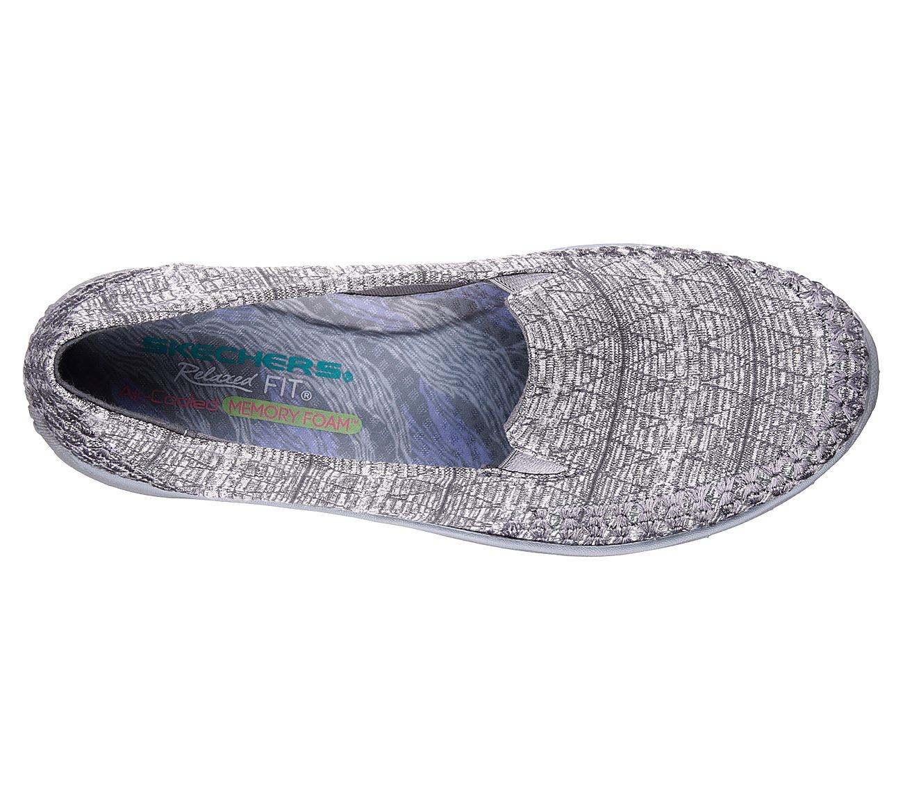 Skechers Women Relaxed Fit: Reggae Fest - Tribes Gray