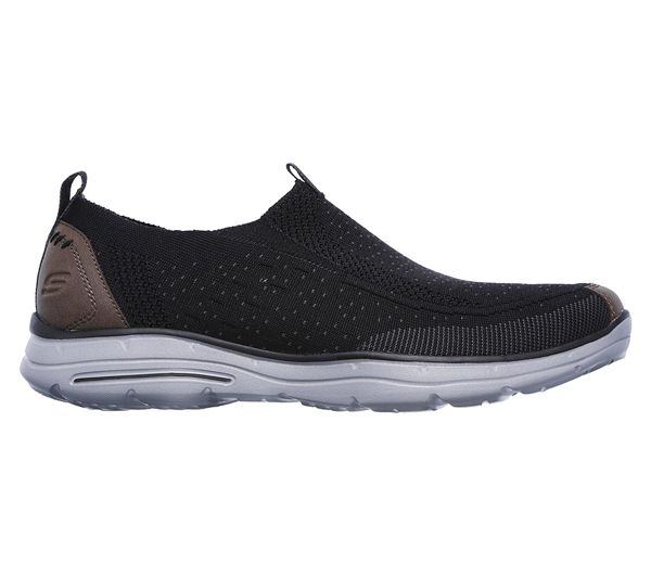 Skechers Men Relaxed Fit: Glides - Larven Black