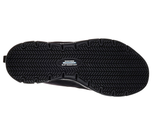 Skechers Women Work: Relaxed Fit Ghenter - Srelt Black
