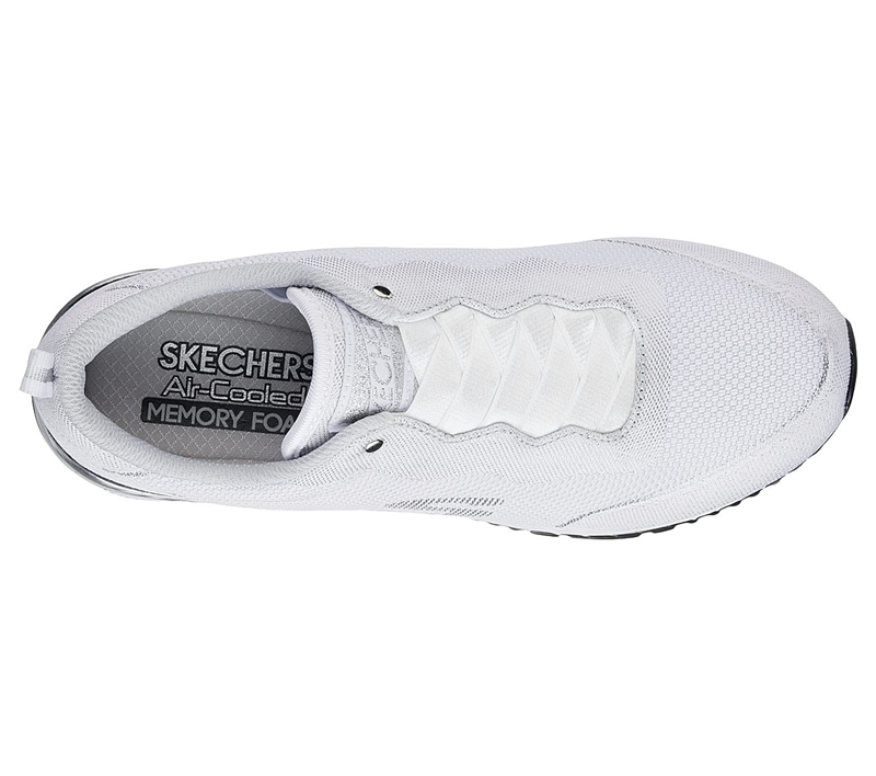Skechers Women Sunlite - Slip Shine White/Sliver