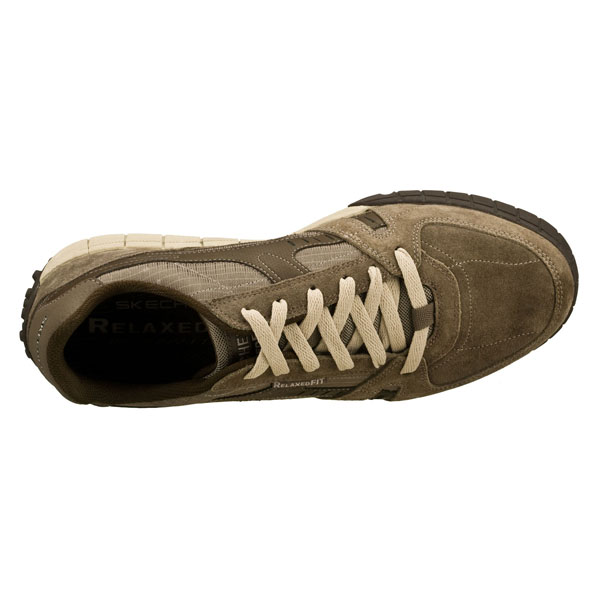 Skechers Men Extra Wide Fit (4E) Shoes - Floater Dark Taupe