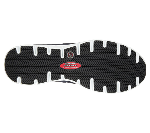 Skechers Men Work: Relaxed Fit Synergy - Ekron Alloy Toe Navy