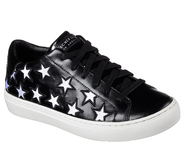 Skechers Women Side Street - Star Side Black/White