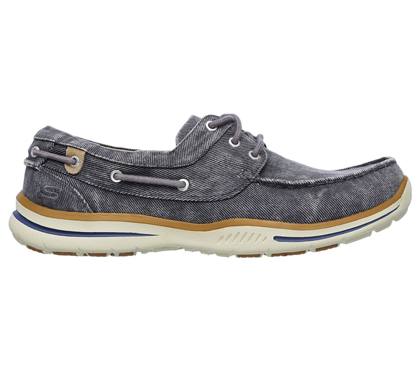 Skechers Men Relaxed Fit: Elected - Horizon Charcoal