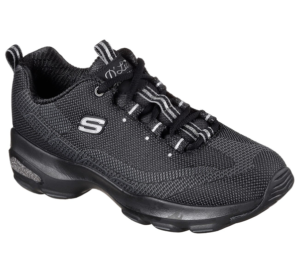Skechers Women D'Lites Ultra Black