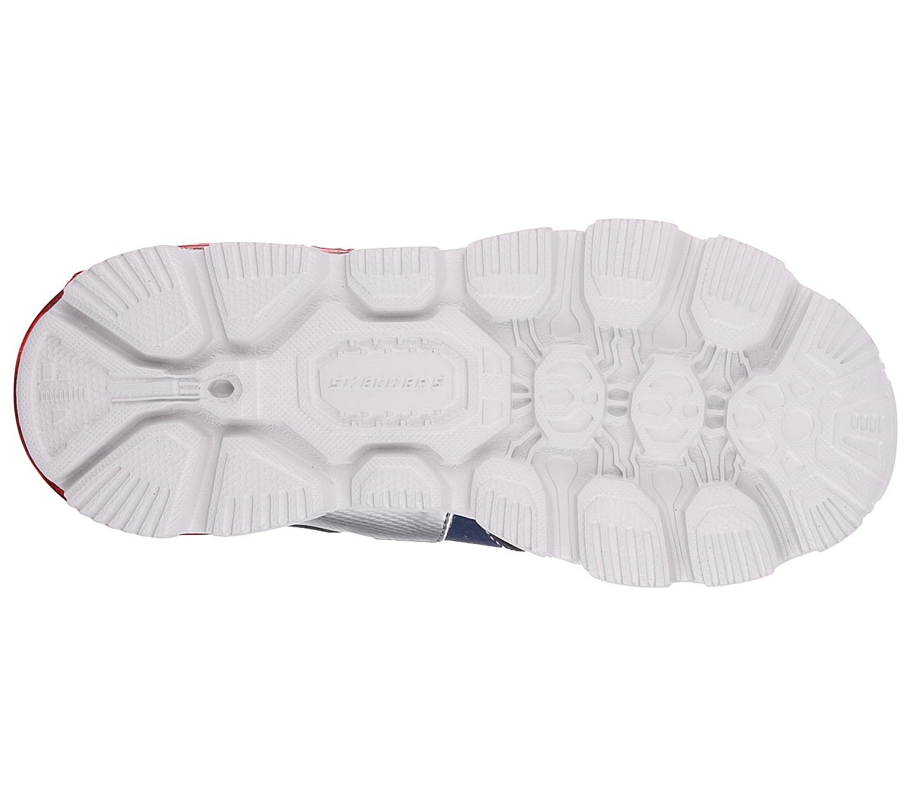 Skechers Boys Lights: Orbitors Navy/Red