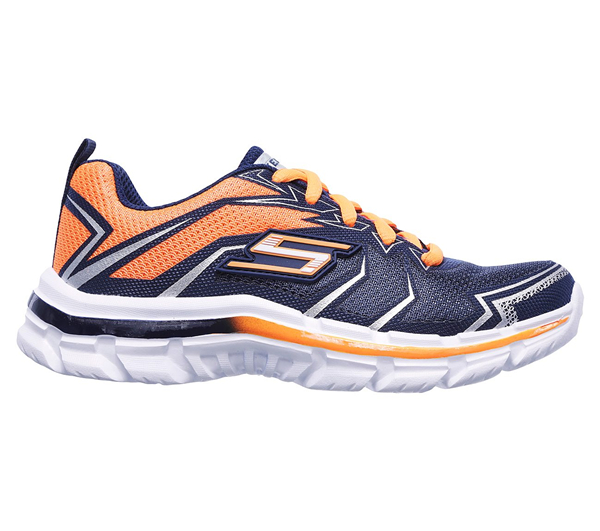 Skechers Boys Nitrate Navy/Orange