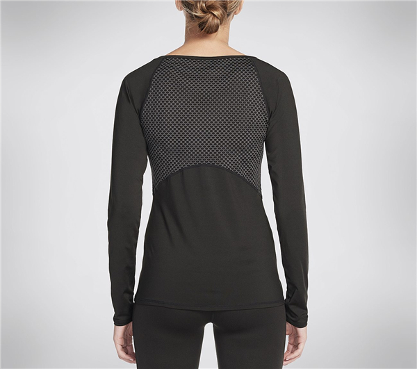Skechers Women Tempo Long Sleeve Top Black