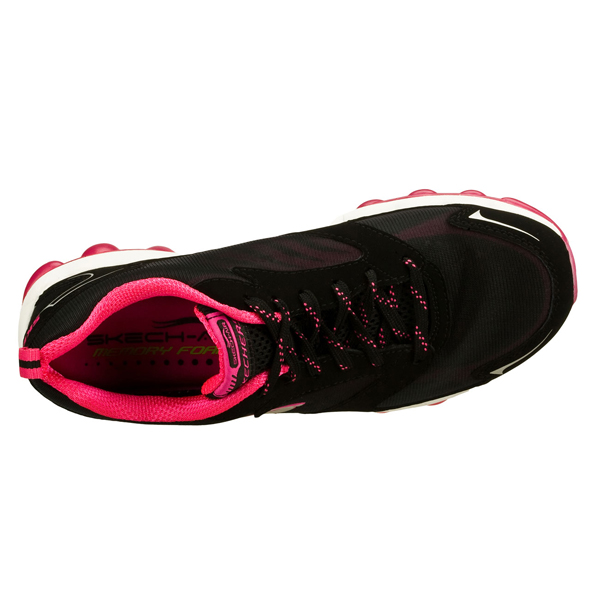 Skechers Women Skech-Air Black/Hot Pink