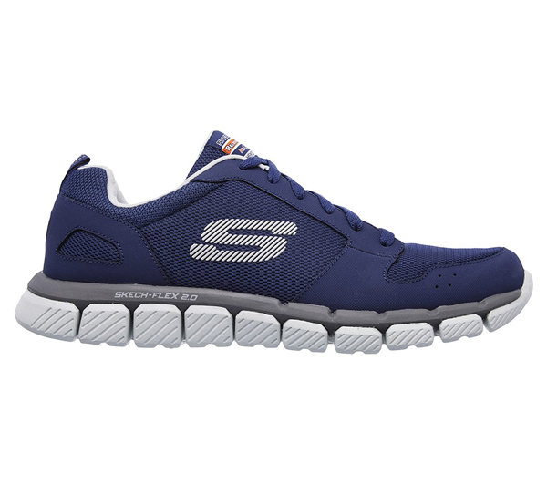 Skechers Men Relaxed Fit: Skech-Flex Navy/Gray