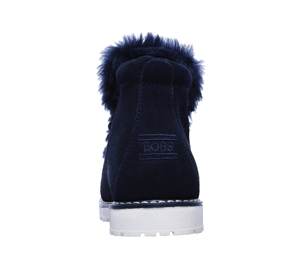 Skechers Women Bobs Alpine - Fur-Eva Navy